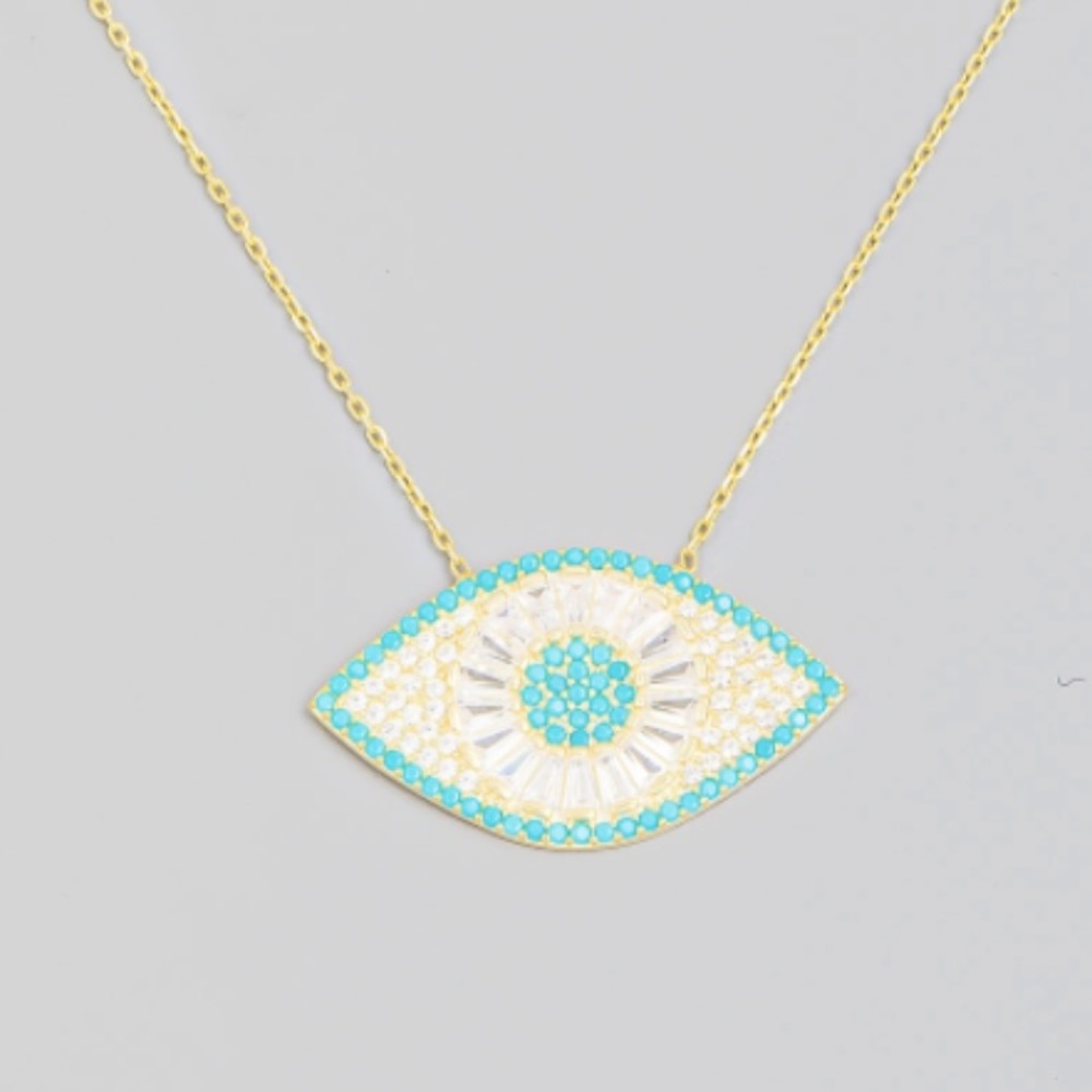 HALO ✨ EYE CHARM NECKLACE
